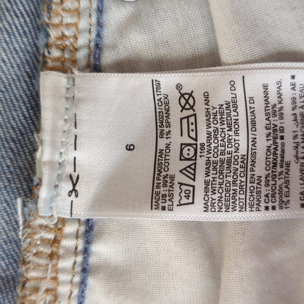 Old Navy High-Rise O.G. Loose Straight Secret-Smooth Pockets Mom Jeans 6 Blue - Picture 6 of 15